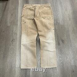 RARE Vintage Polo Ralph Lauren Double Knee Workwear Pants 36x30 Sun Faded