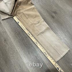 RARE Vintage Polo Ralph Lauren Double Knee Workwear Pants 36x30 Sun Faded