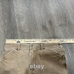 RARE Vintage Polo Ralph Lauren Double Knee Workwear Pants 36x30 Sun Faded