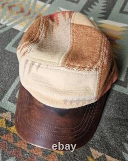 RARE Vintage Polo Ralph Lauren Southwestern Blanket Beacon Cap 2000s Atrium NYC