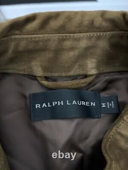Ralph Lauren Black Label Jacket RRL Cafe Racer Grand Prix Turbo Leather Polo VTG