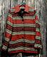 Ralph Lauren Jacket Vtg Hunting Chore Polo Country Indian Serape Rrl Aztec Red