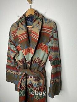 Ralph Lauren Jacket VTG Southwestern Cardigan RRL Blanket Coat Polo Aztec Serape
