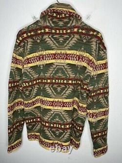 Ralph Lauren Medium Sweater Cardigan Southwestern VtG RRL Polo Navajo Desert