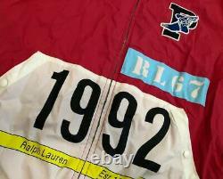 Ralph Lauren Polo 1992 Stadium Pwing Jacket Snowbeach Sportsman Vintage