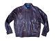 Ralph Lauren Polo Leather Flannel Lined Harrington Jacket Vintage Brown Xl