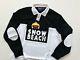 Ralph Lauren Polo Sz Xl Snow Beach Rugby Shirt Vtg Black White B&w Pullover