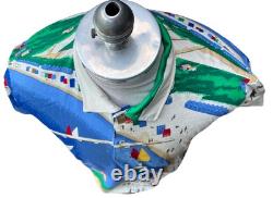 Ralph lauren Polo Riviera Italia Regatta Sailing Shirt 1992 Stadium Vintage Mens