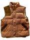 Ralph Lauren Polo Corduroy/leather Vintage Patch Vest Pwing Bear 1992