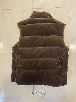 Ralph lauren polo vintage corduroy Patch vest Pwing. Bear 1992 XL