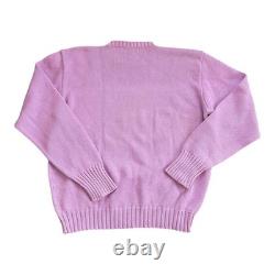 Rare Polo Ralph Lauren Vintage Cotton Knit M2048 Men's Hand Size L NWT 90's