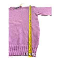 Rare Polo Ralph Lauren Vintage Cotton Knit M2048 Men's Hand Size L NWT 90's