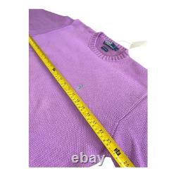 Rare Polo Ralph Lauren Vintage Cotton Knit M2048 Men's Hand Size L NWT 90's