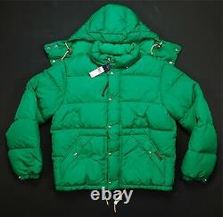 Rare VTG POLO RALPH LAUREN Down Puffer Parka Jacket 90s Green NWT MSRP $325 SZ L