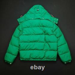 Rare VTG POLO RALPH LAUREN Down Puffer Parka Jacket 90s Green NWT MSRP $325 SZ L