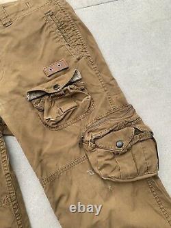 Rare Vintage Polo Ralph Lauren Archival Cargo Tactical Pants Sz 34
