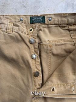 Rare Vintage Polo Ralph Lauren Country Sportsman Canvas Hunting Pants 32x36