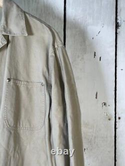 Rare Vintage Polo Ralph Lauren M/L 1990s Long Denim Work/Chore Coat Jacket