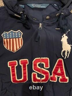 Rare polo ralph lauren jacket men large USA L vintage RL Japan Olympics 2020
