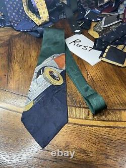 Roadster Rare Vintage Polo Ralph Lauren Necktie Tie Free Shipping