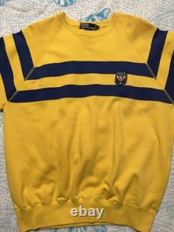 SUPER RARE Vintage Polo Ralph Lauren Uni Crest Sweatshirt