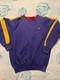 Super Rare Vintage Polo Ralph Lauren Uni Crest Tri Color Sweatshirt