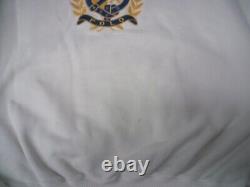True Vintage 1986 POLO RALPH LAUREN Embroidered CREST Pullover Sweatshirt LARGE