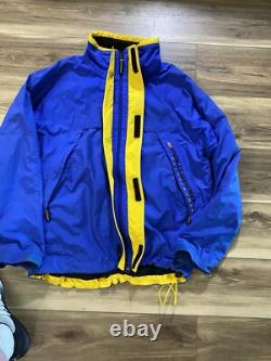 VINTAGE 90s RALPH LAUREN POLO SPORT RL-67 WINDBREAKER JACKET Size Large