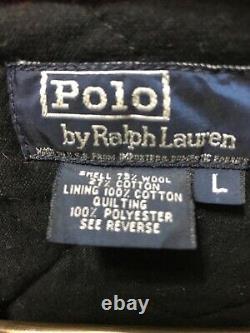 VINTAGE Polo Country Ralph Lauren Aztec, Jacket Size Large 90's