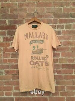 VINTAGE Polo Country Ralph Lauren Mens T Shirt Size Small Mallard Duck