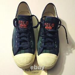 VINTAGE Polo Ralph Lauren 1993 Athl. Dept. Blackwatch sneaker shoes Size 10 Mens