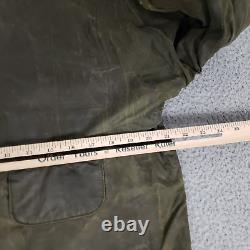 VINTAGE Polo Ralph Lauren Jacket Mens Small Wax Cotton Outdoor Field Chore Coat
