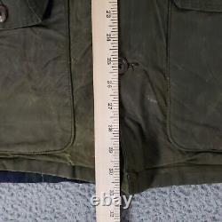 VINTAGE Polo Ralph Lauren Jacket Mens Small Wax Cotton Outdoor Field Chore Coat
