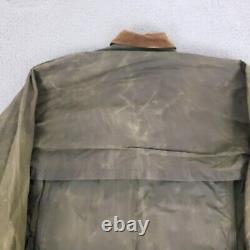 VINTAGE Polo Ralph Lauren Jacket Mens Small Wax Cotton Outdoor Field Chore Coat