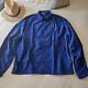 Vintage! Polo Ralph Lauren Jacket Windbreaker Men Xl Zip Nylon Cobalt Blue New