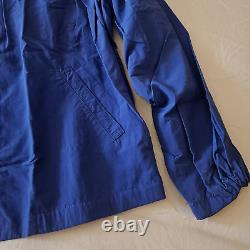 VINTAGE! Polo Ralph Lauren Jacket Windbreaker Men XL Zip Nylon Cobalt Blue New