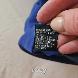 VINTAGE! Polo Ralph Lauren Jacket Windbreaker Men XL Zip Nylon Cobalt Blue New