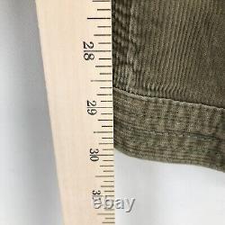 VINTAGE Polo Ralph Lauren Pants Mens 34 x 30 Khaki Beige Cargo Corduroy Tactical