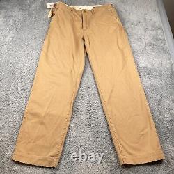 VINTAGE Polo Ralph Lauren Pants Mens 34x32 Khaki Chino Military Standard Issue