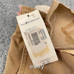 VINTAGE Polo Ralph Lauren Pants Mens 34x32 Khaki Chino Military Standard Issue