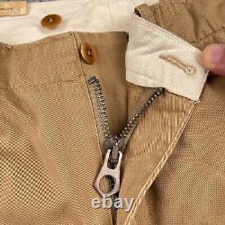 VINTAGE Polo Ralph Lauren Pants Mens 34x32 Khaki Chino Military Standard Issue