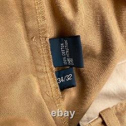 VINTAGE Polo Ralph Lauren Pants Mens 34x32 Khaki Chino Military Standard Issue