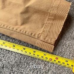 VINTAGE Polo Ralph Lauren Pants Mens 34x32 Khaki Chino Military Standard Issue