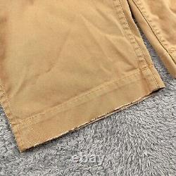 VINTAGE Polo Ralph Lauren Pants Mens 34x32 Khaki Chino Military Standard Issue