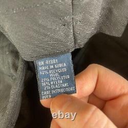 VINTAGE Polo Ralph Lauren Pants Mens 34x34 Gray Tweed Wool Herringbone Pleated