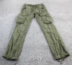 VINTAGE Polo Ralph Lauren Paratrooper Pants Mens Modern Fit 32x32 Green Rip Stop