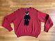 Vintage Polo Ralph Lauren Sweater Men's Extra Large Red Cool Bear Hand Knit