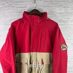 VINTAGE Polo Sport Jacket Mens Large Ralph Lauren Windbreaker Sportsman Cookie