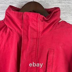VINTAGE Polo Sport Jacket Mens Large Ralph Lauren Windbreaker Sportsman Cookie