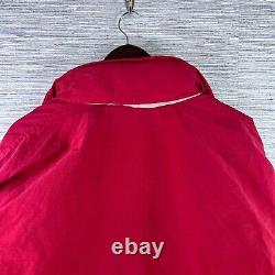 VINTAGE Polo Sport Jacket Mens Large Ralph Lauren Windbreaker Sportsman Cookie